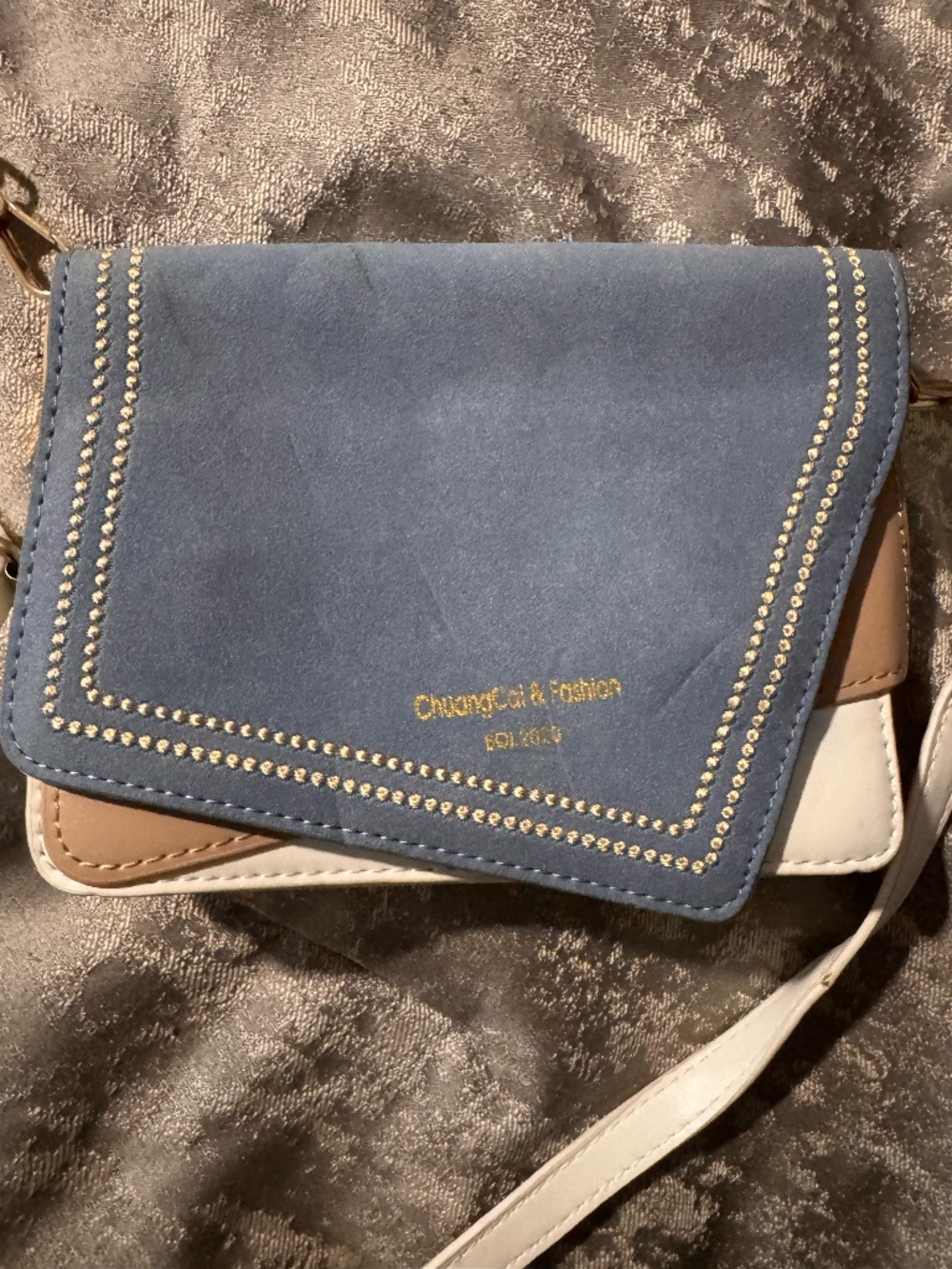 Fashion Blue Crossbody Bag – Small Shoulder Purse